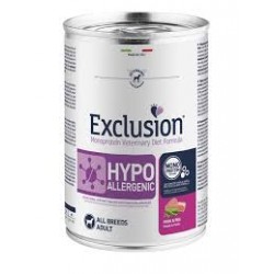 EXCLUSION dog Hypoallergenic adult all breeds pork&pea