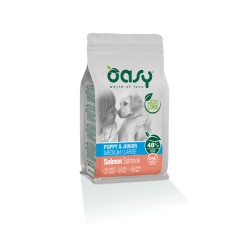 OASY puppy&junior MED/LARGE SALMONE