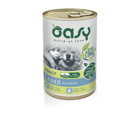 OASY WET ONE adult all breeds AGNELLO 400 gr.