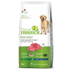 NATURAL TRAINER dog maxi adult manzo 12KG.