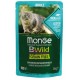 MONGE CAT BWILD busta merluzzo 85 gr.