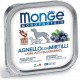 MONGE DOG FRUIT monoproteico 150 gr.agnello e mirtilli
