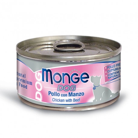 MONGE DOG pollo con manzo 95 GR.