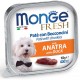 MONGE DOG FRESH patè con bocconcini anatra100 gr.