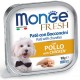 MONGE DOG FRESH patè con bocconcini pollo 100 gr.