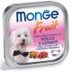 MONGE DOG FRUIT patè pollo e lamponi 100 gr.