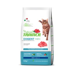 NATURAL TRAINER cat exigent manzo kg. 1.5