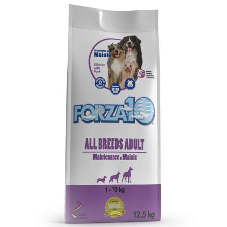 FORZA 10 dog ADULT MAINTENANCE  ALL BREEDS maiale kg. 12.5