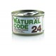 Natural Code Adult Cat Jelly - 85 gr tonno manzo verdure