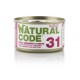 Natural Code Adult Cat Jelly - 85 gr pollo amaranto carote