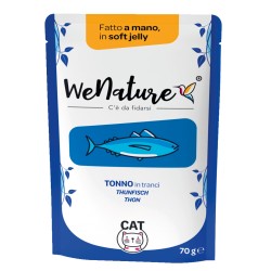 WeNature cat alimento in jelly gr. 70 TONNO