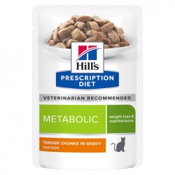 HILL'S feline diet METABOLIC umido busta 85 gr.
