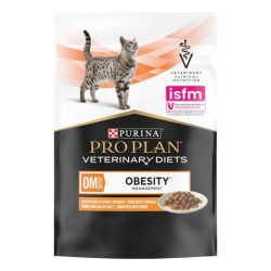 PURINA VET DIET cat OM OBESITY busta 85 gr.pollo