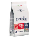 EXCLUSION dog Veterinary Diet Hepatic kg. 2 maiale, piselli e riso