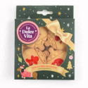 LEO PET dog La Dolce Vita Biscotti palla di Natale decorati 4 pz.gr. 70