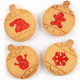 LEO PET dog La Dolce Vita Biscotti palla di Natale decorati 4 pz.gr. 70