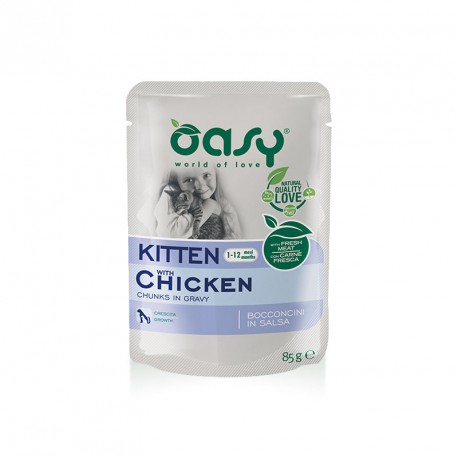 Buste Oasy 85 gr kitten chicken